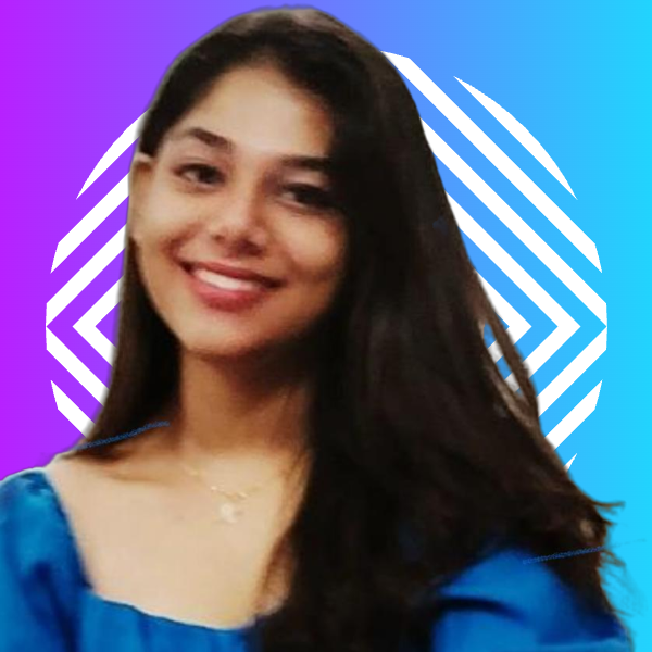 Successful student Aanya